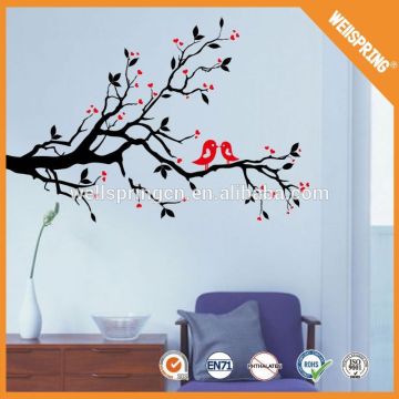 Trendy wintersweeterEco-Friendly tree wall decal sticker