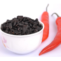 Deliciosos frijoles negros salados sanos