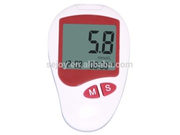 CE factory OEM automatic medical device high quality cheap blood glucometer and strip digital blood sugar tester
