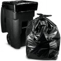 Revestimientos para botes de basura Bolsas de basura negras para trabajo pesado