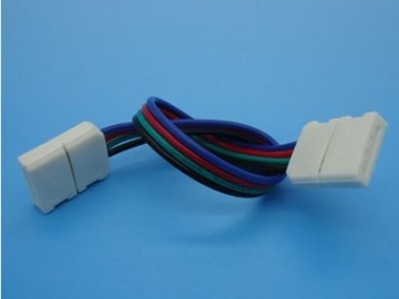Rgb Color Led Strip Solderless Jumper Connector?