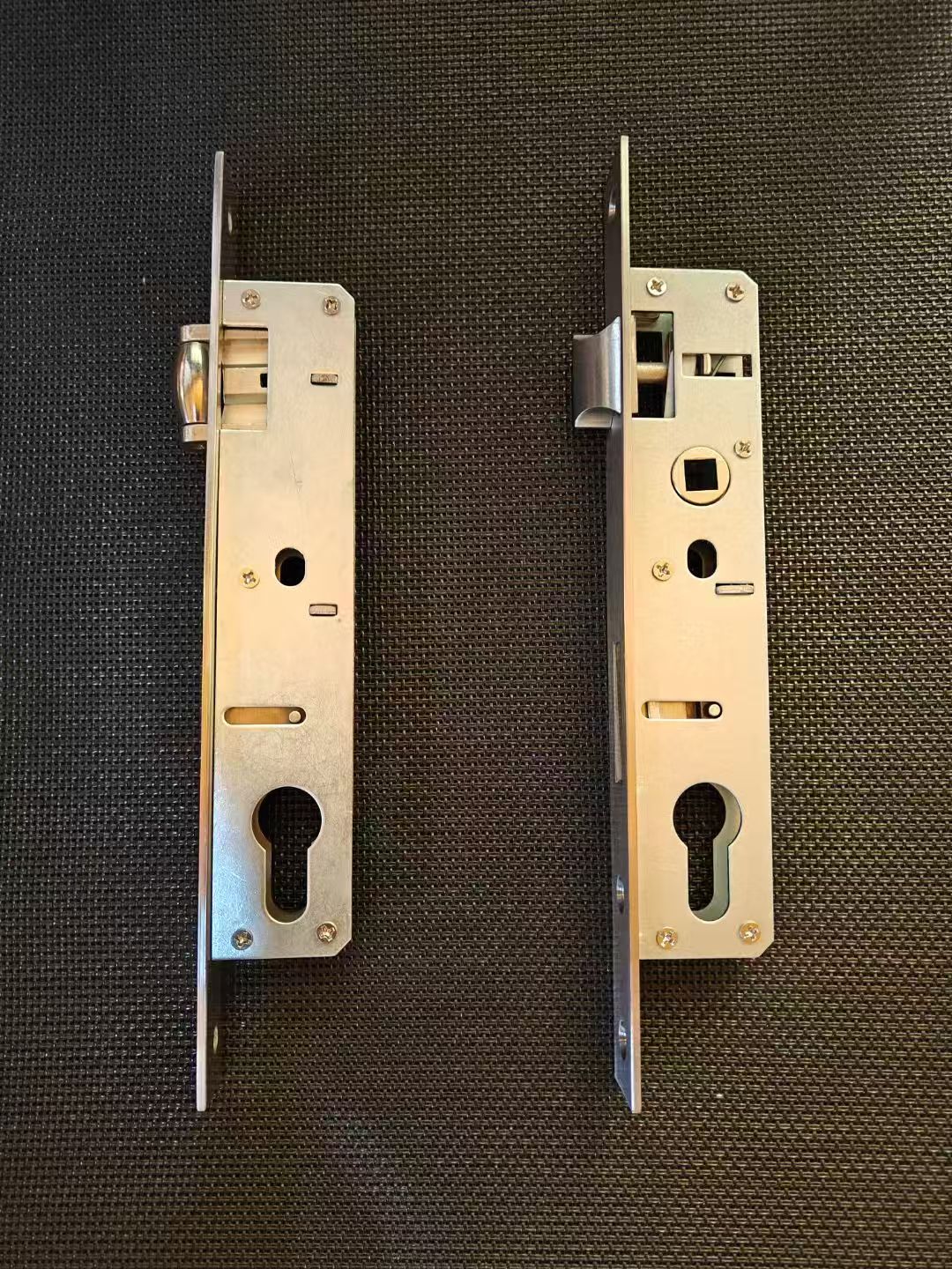 Corpo de fechadura de encaixe estreito para portas de alumínio fabricado pela AOK Hardware