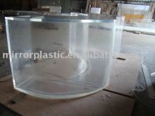 acrylic fish shaped aquarium
