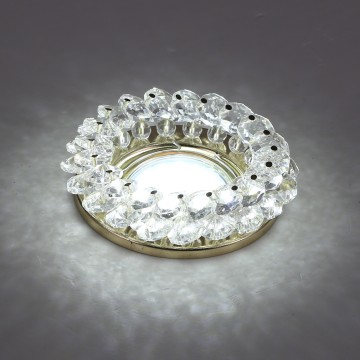 Various Color Crystal Lamp GU10/MR16 Recessed Spotlight