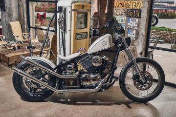 Custom Chopper style Motorcycle