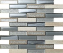 colorful wall and floor mosaic