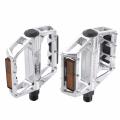 ZONKIE Bike Pedal Flat Aluminium Alloy 9/16 Inch