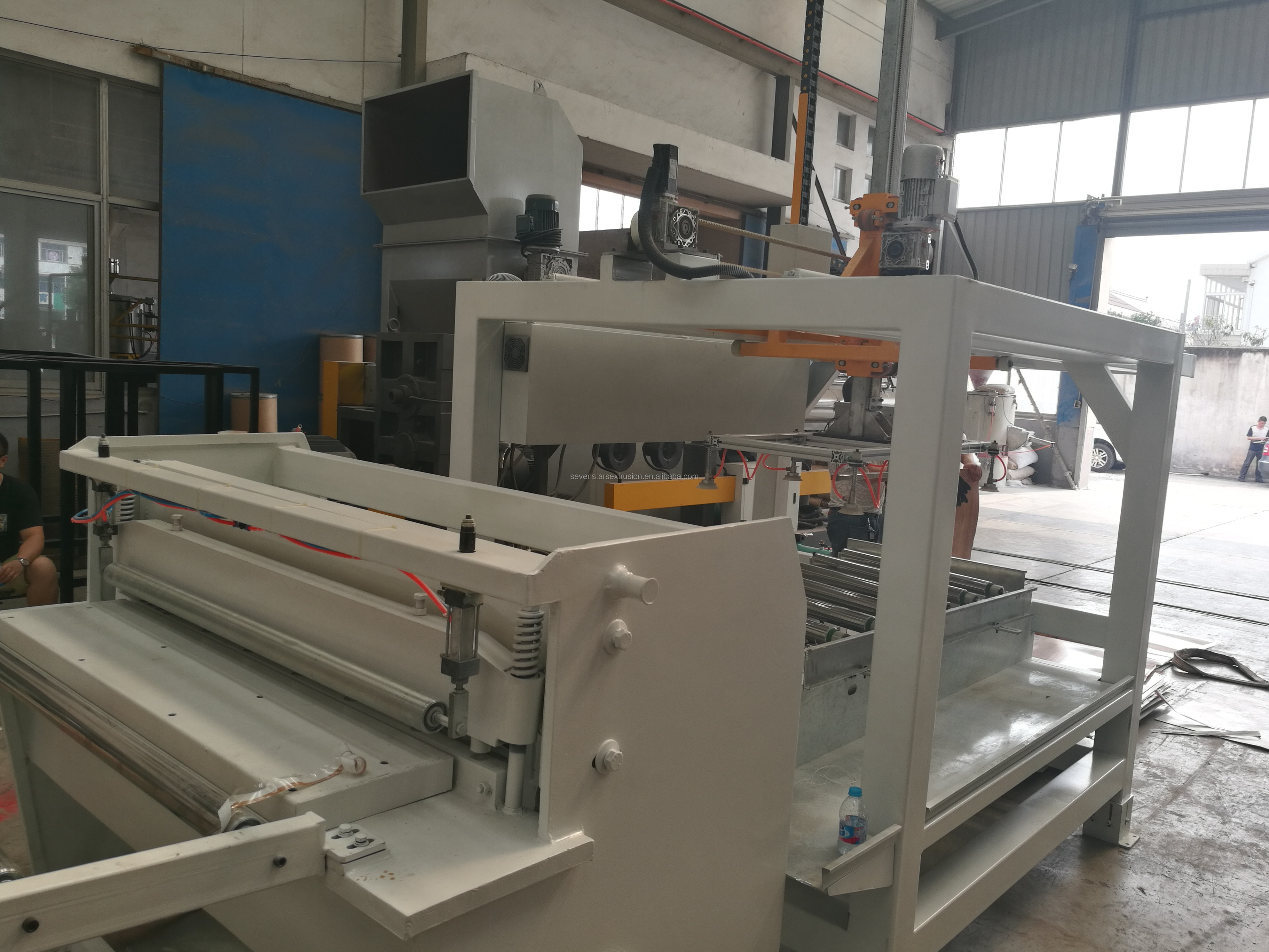 Stone Plastic PVC SPC Flooring Machine Stone Plastic PVC SPC Flooring Machine