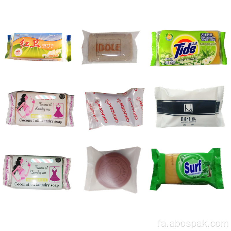 اتوماتیک روتاری SOAP بسته بندی صابون و دستگاه مهر و موم
