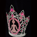 Kraliçe Prenses Tiara Pageant Rhinestone Taç