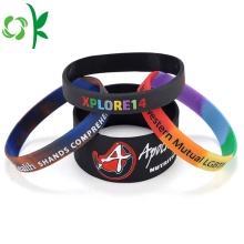 Gradientes Bandas de energía Slap-up Silicone Powder Wristbands