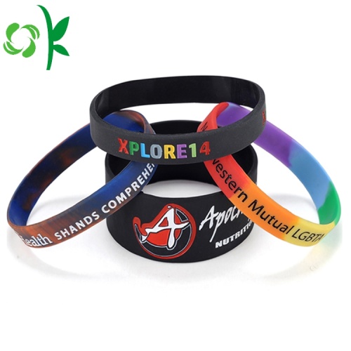 Gradienty Zespoły Energetyczne Slap-up Silicone Powder Wristbands