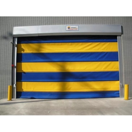 High speed accumulation door for logistics