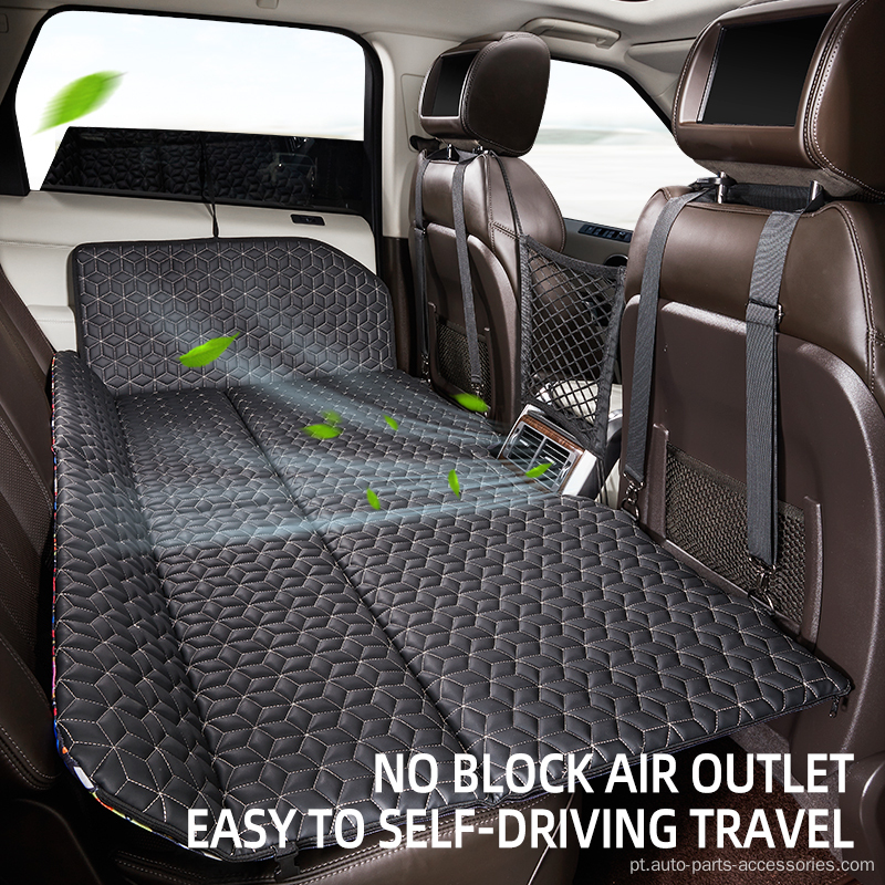 Air Mattress Travel Bed Leather Portable Car Mattress