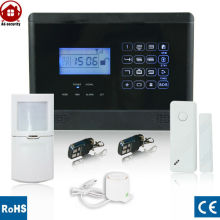 alarme systeme with mini siren quad band GSM gsm security wireless smart security alarm system