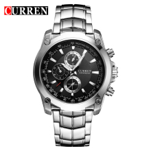 curren fashion trend business men watch high quality quartz watch