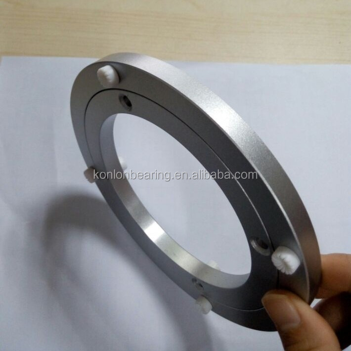 Good quality 8'' 10'' 12'' aluminum lazy susan bearing turntable bearing for furniture