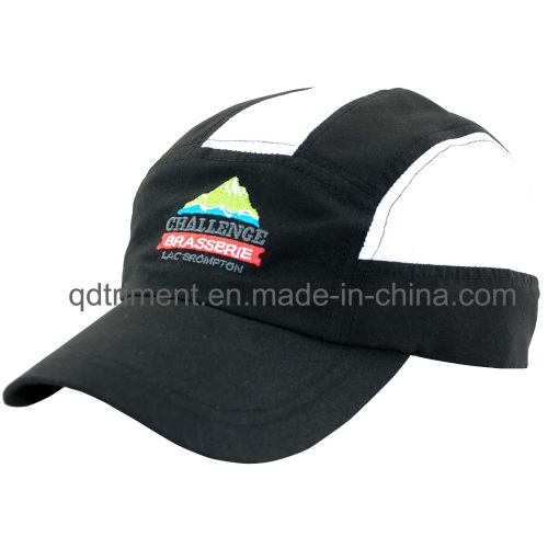 Peach Skin Microfiber Mesh Embroidery Sport Baseball Racing Cap (DOC0110)