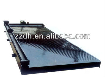 Shaking table for concentrating tungsten, tin ore