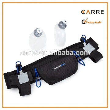 hydration running belt with two water bottle holder