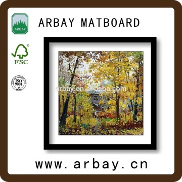 acid free pre-cut cream collage mat board/mat board in frame/mat board albums