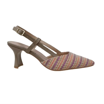 Designer Women's Summer Sandals: Trendy PVC Insole High Heel Mules