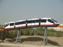 Customized Theme Park Roller Coaster And Monorail Train Equipment For 60 Persons