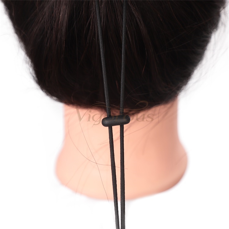 Vigorous Short Curly Ponytail Hair Extension Synthetic Fiber Natural Textured clip in/on Hairpiece for Black Women