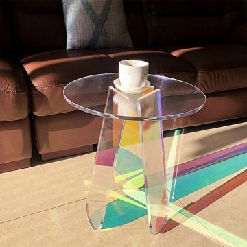 High Quality Customized Acrylic End Table & Bedside Table Factory Wholesale