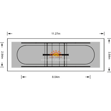 Taman Permainan Kanak-kanak Bulat Swing Seat