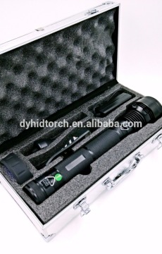 the most powerful torch,85w,8500lumen,1500meters spot distance,9000mah liion rechargeable battery pack,hid torch