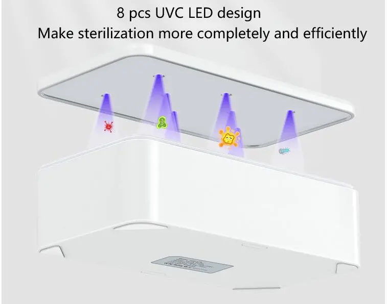 Mobile Photo Wireless Charging Box UV Sterilizer