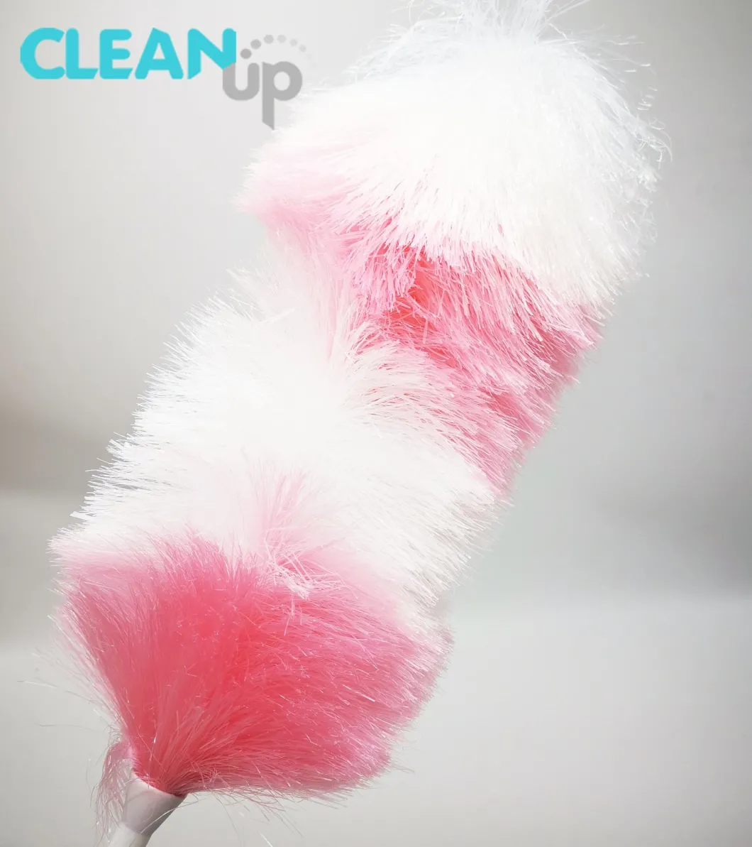 Home Use Colorful Rainbow PP Duster with Long Handle