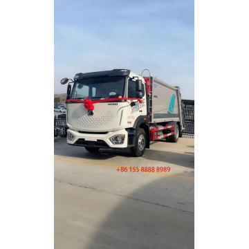 Howo 8cbm compression garbage truck