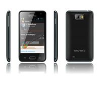 Dual Camera 4 Inch Android 2.3 Handset / Wifi Mobiles Phones With Wifi Gps Bluetooth