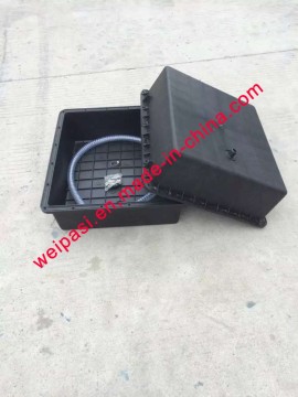 2PCS*120A Solar Battery Ground Box Underground Solar Waterproof Battery Box