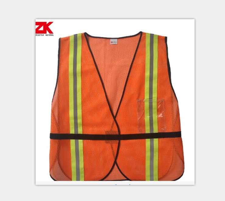 Road high visibility waistcoat