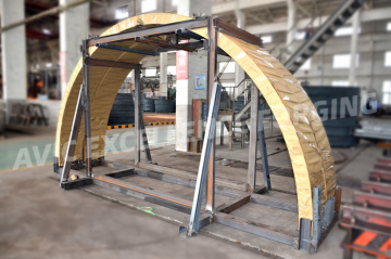 split rim forging for mechanized equipment