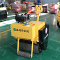 Gasoline diesel walking walking walking roller small 325kg belt vibratory road roller