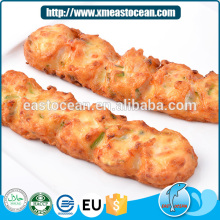 New products skewer food fried squid and vegetable cake frozen pies