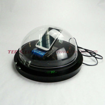 LED rotating acrylic cellphone display stand