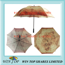 27 Inch Ancient Egypt Map Heat Transfer Umbrella
