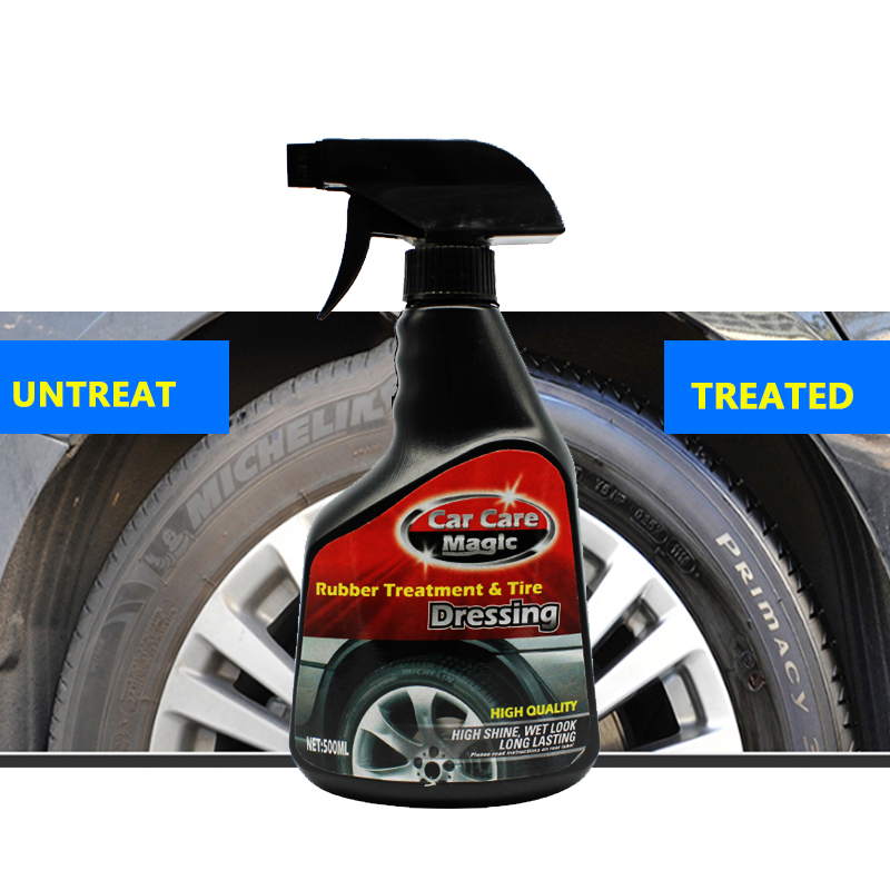 tire rubber polish