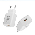 Partihandel 18W QC 3.0 USB -mobiltelefon Fast Charger
