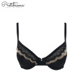 Ladies beautiful lace sexy non padded bra