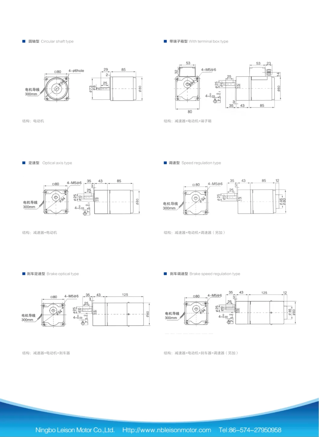 220 Volt Speed Control Low Rpm AC Electric Gear Motor 25W