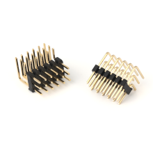 Pin spacing 2.54mm three rows 90 degrees