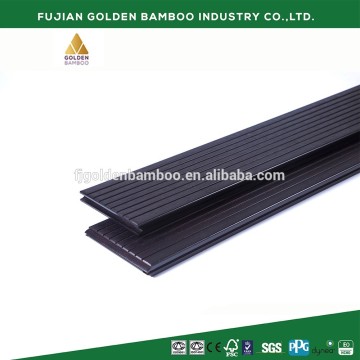 Deep Carbonized bamboo flooring on wall