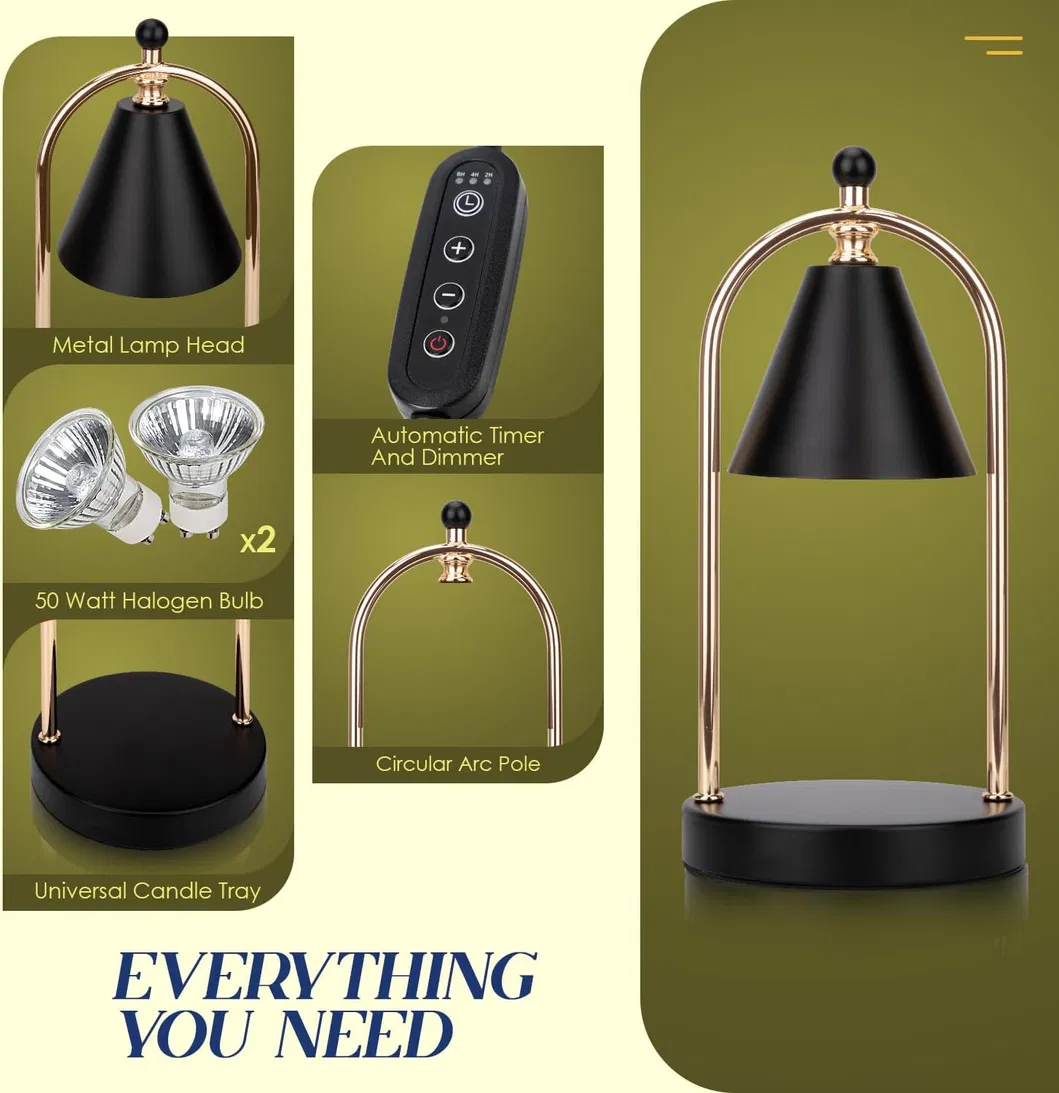 Stylish Dimmable Candle Lamp for Cozy Bedroom Ambiance