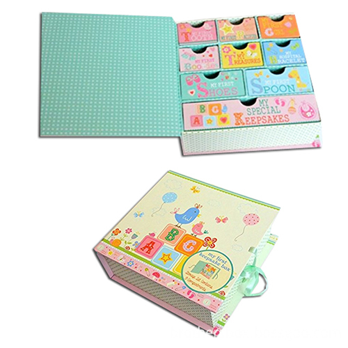 Decorative Paper Keepsake Gift Box